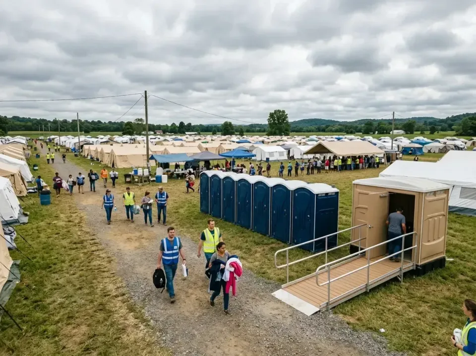 disaster-relief-camp-restrooms-010 — frequently asked questions, Dumpster & Portable Bathrooms Rental in Shady Spring, WV